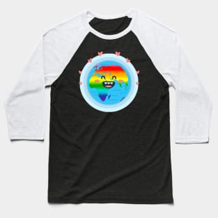 Planet of Love Baseball T-Shirt